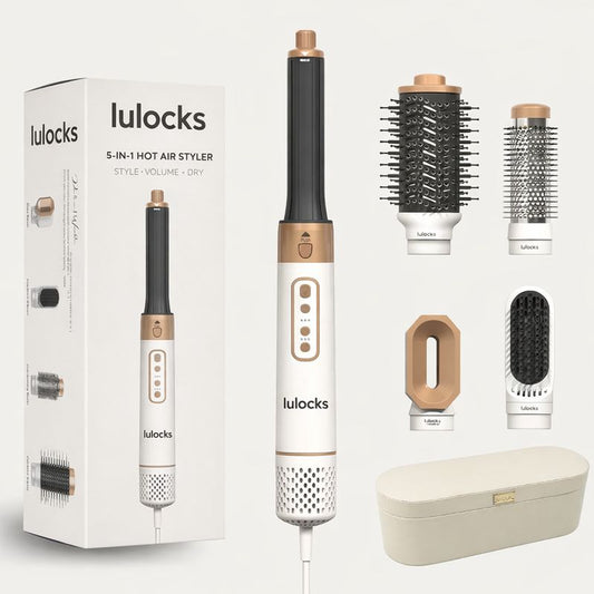 Lulocks AirSalon Pro – 5‑in‑1 Airstyler